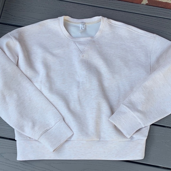 SPANX Air Essentials Crew Neck Sweatshirt - Picture 2 of 13